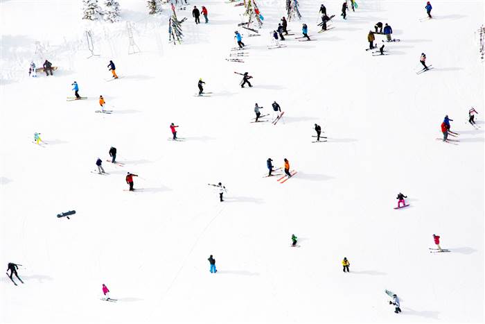 Top of Aspen Mountain.