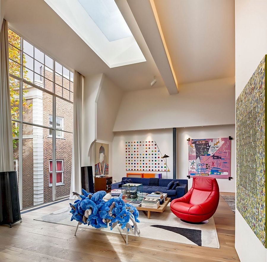  Jean-Michel Basquiat and Damien Hirst feature prominently in this collection of heavy hitters.