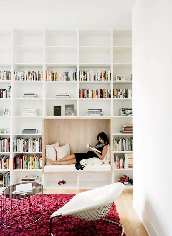 When in doubt, go high. And include a dog. (Concrete Box House, Robertson Design.)