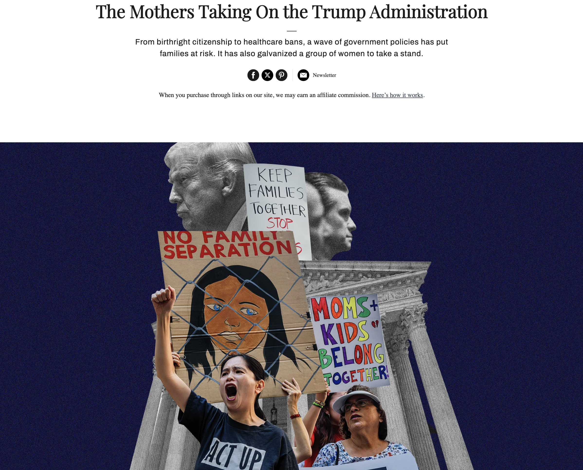 The Mothers Taking On the Trump Administration