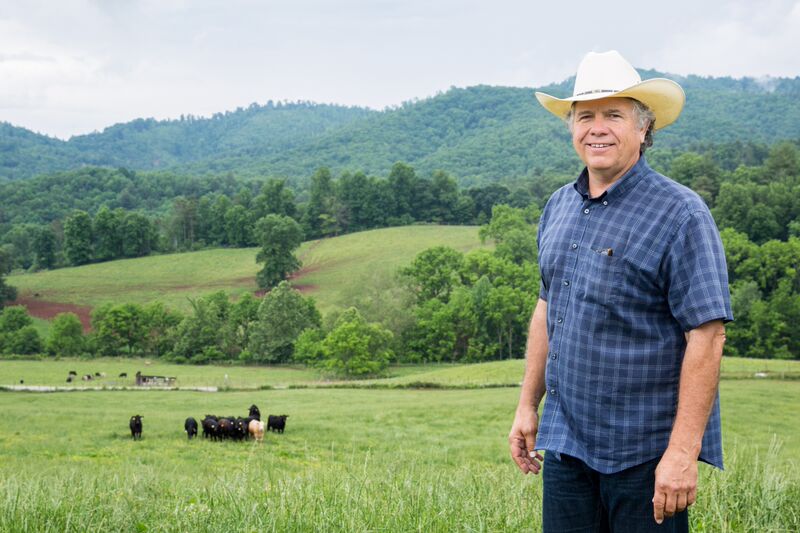 Steve Whitmire: Farmer, Ridgefield Farm/Brasstown Beef, 1973 BS Ag Economics from North Carolina State University