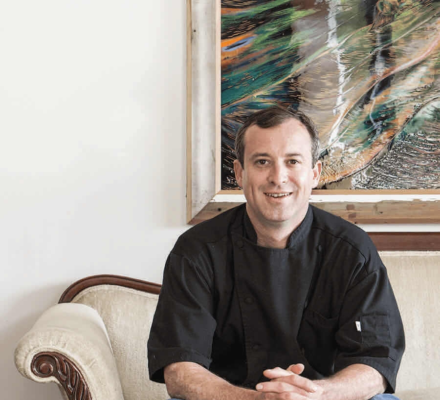 Chef James Doss, Executive Chef and Operating Partner of Rx Restaurant and Bar and Pembroke’s in Wilmington, NC