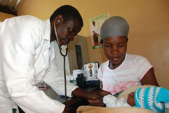 a World Vision zambia health clinic - citizens recommend that the government build rural health centres to reduce maternal and child mortality