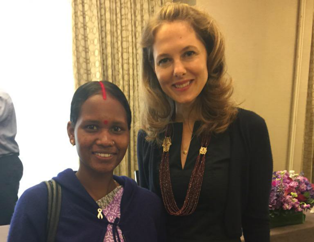 SANTANA MURMU WITH HRH PRINCESS SARAH ZEID