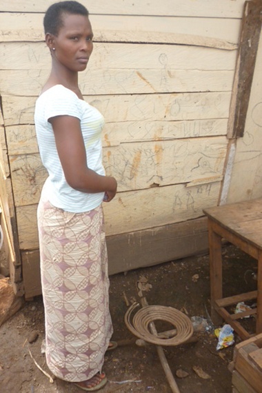 Shamimu Nabasirye credits her traditional birth attendant with saving her life. 