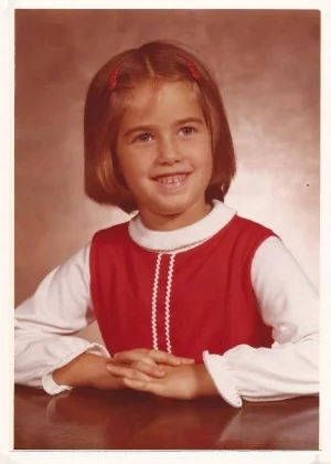 Becky (ME) in the Fall of 1977-First Grade.