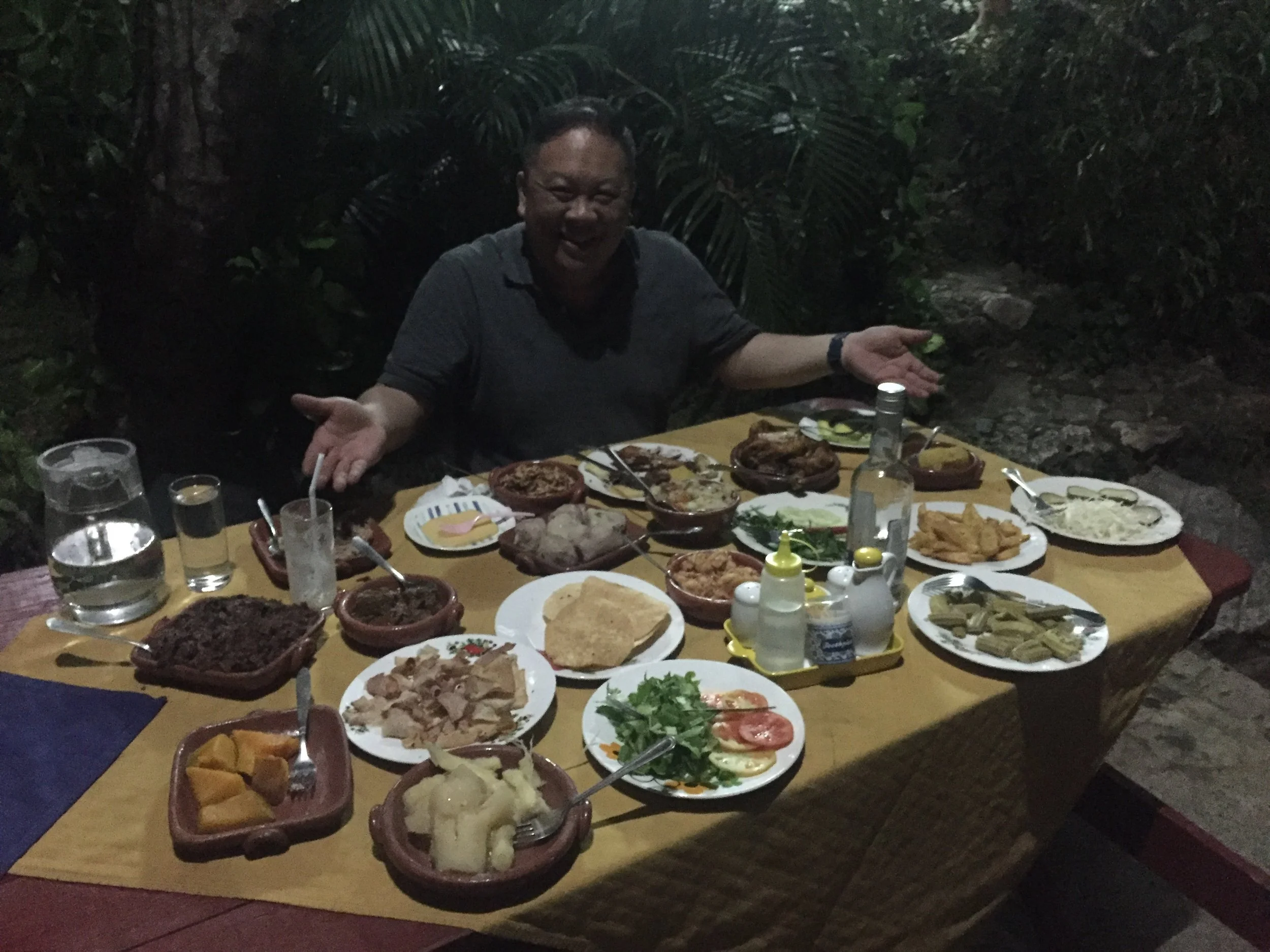 My gigantic meal. Anyone care to join me?