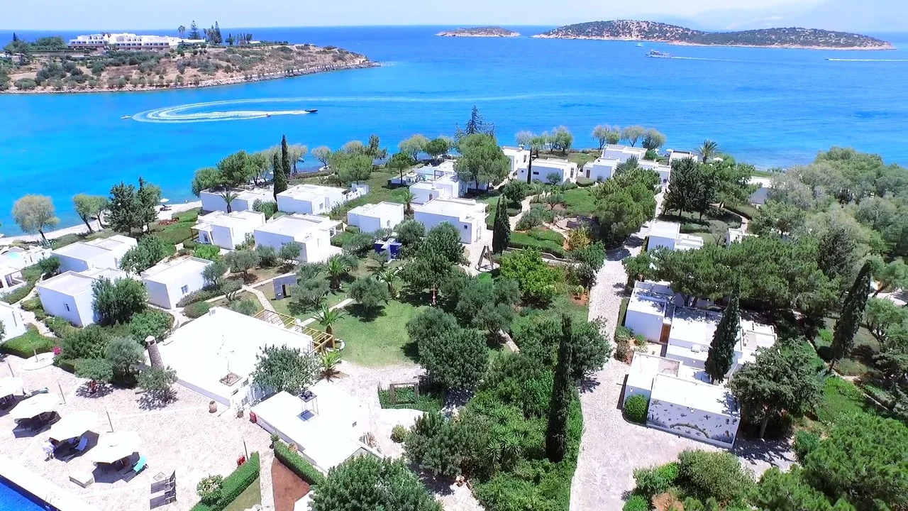 IMAGE FILM MINOS BEACH ART HOTEL ON CRETE ISLAND