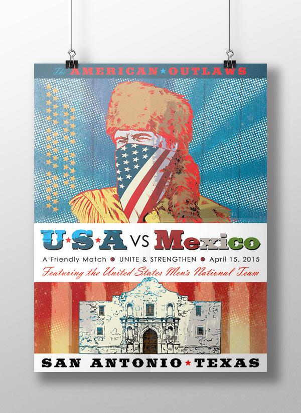 "Remember the Alamo", said jingoistic people everywhere who forget that the nascent Republic of Texas lost that battle and lost the Alamo..... Or tend to forget things like Jim Bowie being a profiteering slave trader who had renounced his US Citizenship for Mexican citizenship. Or the issue that most historians consider it extremely likely that Crockett never actually wore a coonskin cap (essentially the image used is really more like Fess Parker during the Disney series than an actual depiction of Crockett). Or the fact that utilizing the idea of the imagery of the location of the death and injury of roughly 180 to 250 soldiers on the side of the Republic of Texas and 400 to 600 Mexican soldiers to make a point in soccer is pretty unsavory. Y'know.... Basic History.