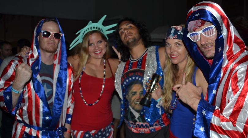 Soccer event or LMFAO concert from 2011. YOU DECIDE