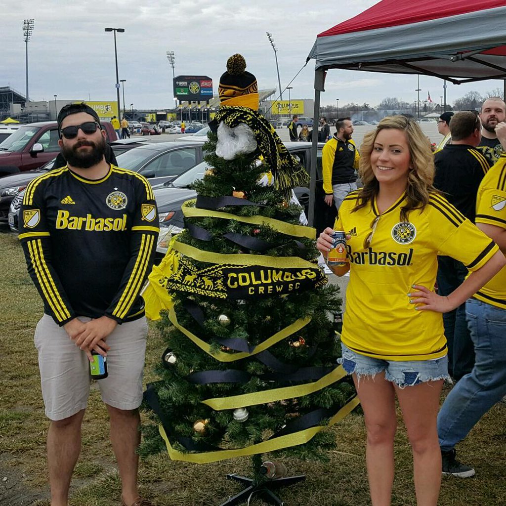 "No presents were left under the Crewsmas tree,except a Gatorade bottle filled with Pedialyte for three."