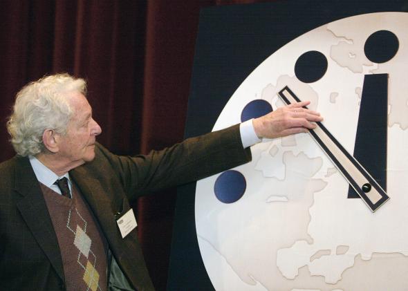"As we can see, the acceptance of football in the United States and Canada has moved the doomsday clock even closer to total destruction."