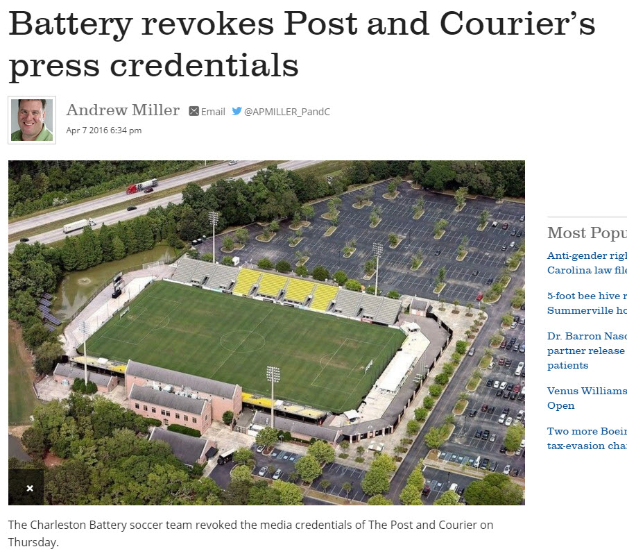 Read the article Here ---> http://www.postandcourier.com/article/20160407/PC20/160409527#.VwbiCXBPOCs.twitter 