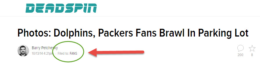 Hey, It's just fans brawling. Just some drunk idiots... right?