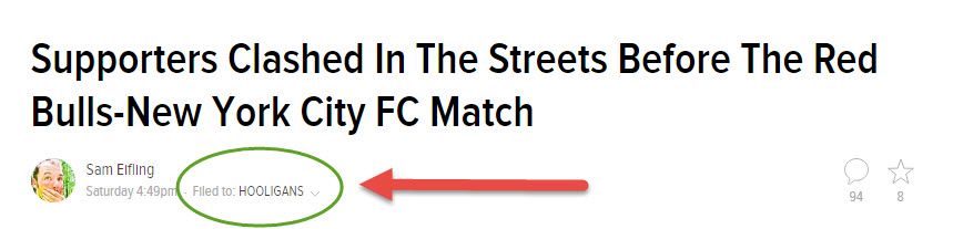 HOOLIGANS! THEY ARE APING ENGLISH CULTURE! THEY WATCHED GREEN STREET! OMG!