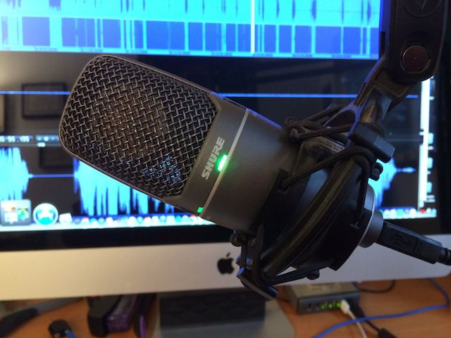"I'd really to spend a few months test driving microphone and computer setups, as well"