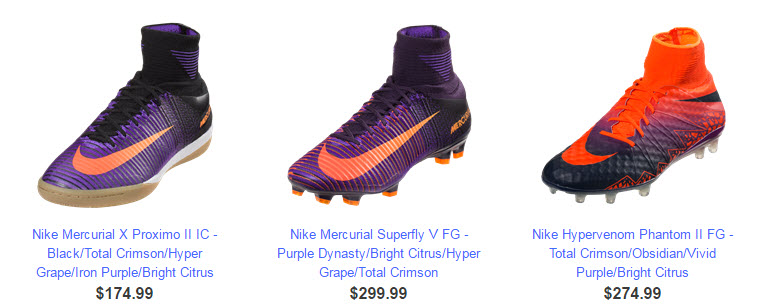 "Only posers are going to run the Mercurial Veloce III DF FG because that's just announcing to everyone that you only had $169.99 to spend on cleats."