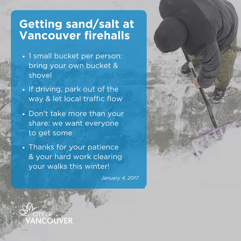 Option 5: Just follow the Whitecaps and you will have more salt than you can use!