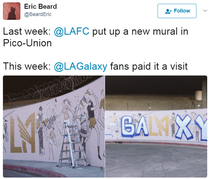 Someone with MLS is rubbing their hands together in glee as they sagaciously stroke their temples in mock outrage.