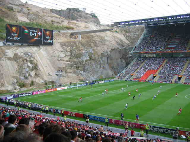 They need to clear out all that Rock for some ROCK N ROLL and a jumbotron scoreboard. Maybe they could fill that silly space with some luxury suites where they could all laugh as a millionaire tries to do the chicken dance before they turn back to their cold, stale hotdog and wonder when their wife is going to leave them.