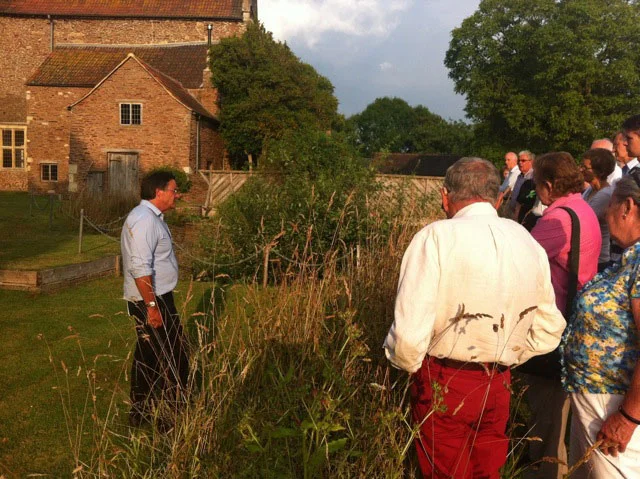 Archaeology tour at Acton Court