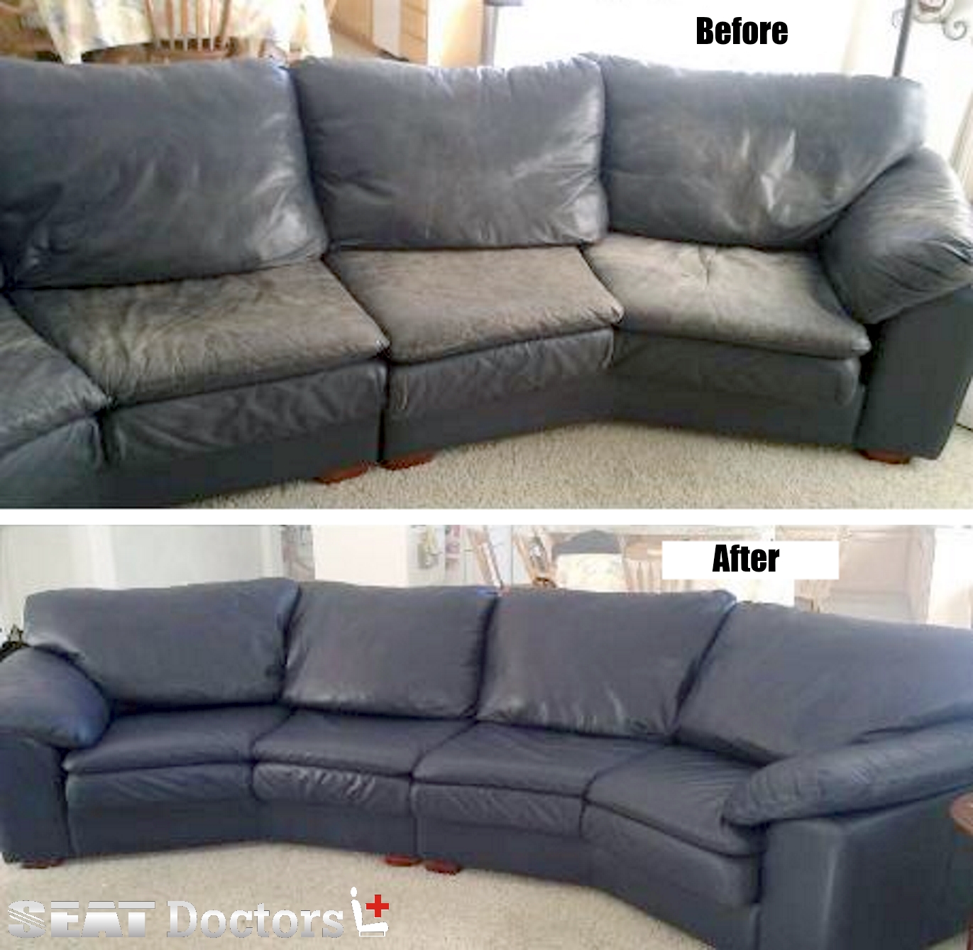 Leather Sofa Color Restoration And, Leather Couch Dye Brown