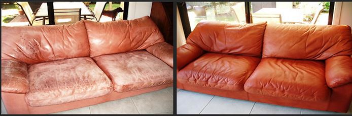 Leather Sofa Color Restoration And, Can You Fix A Faded Leather Couch