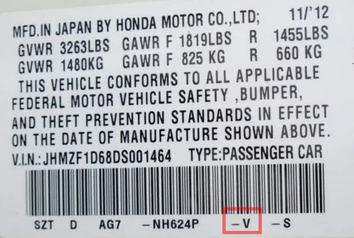 Interior Trim Code Guide Seat Doctors