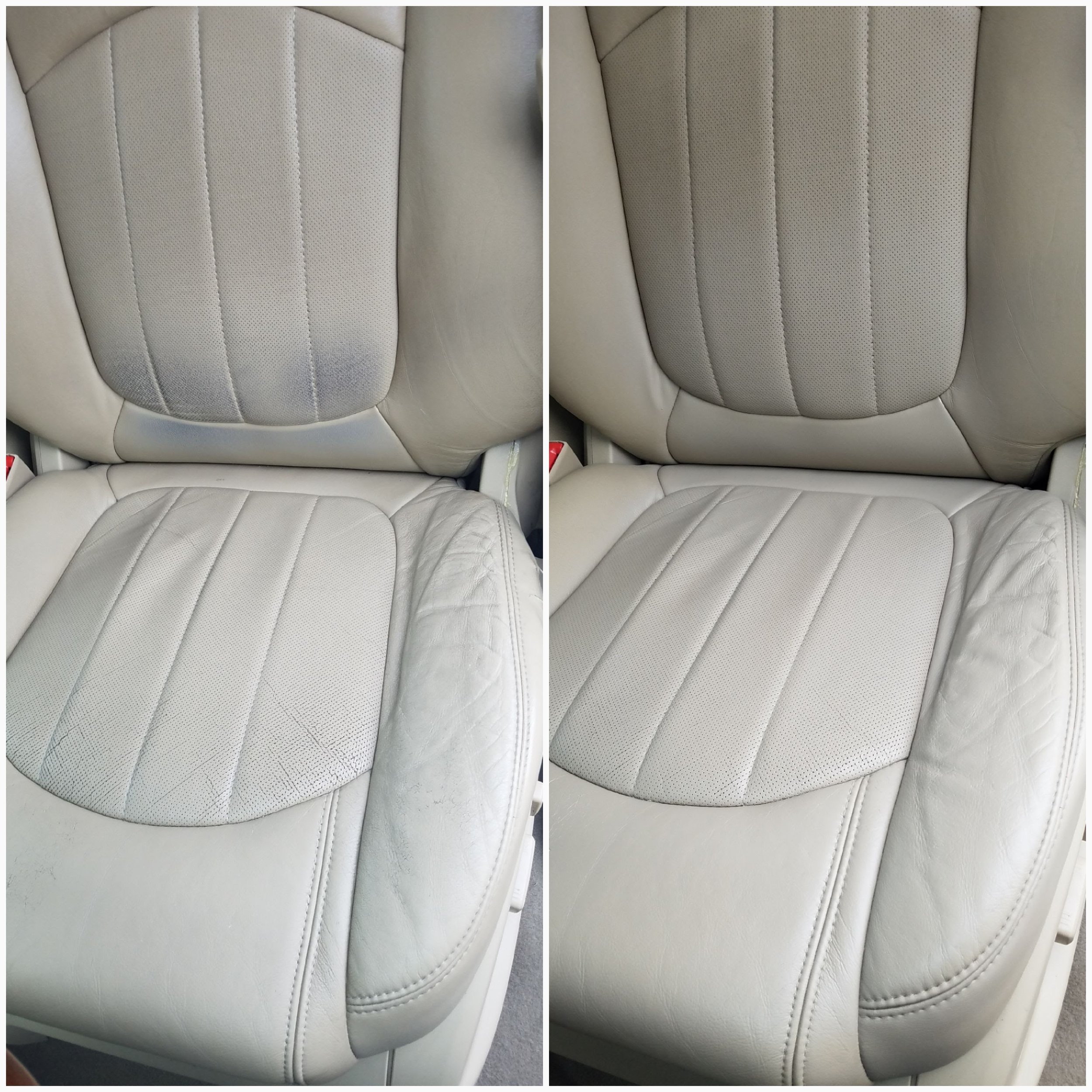 White Leather Restoration, How to Restore White Leather