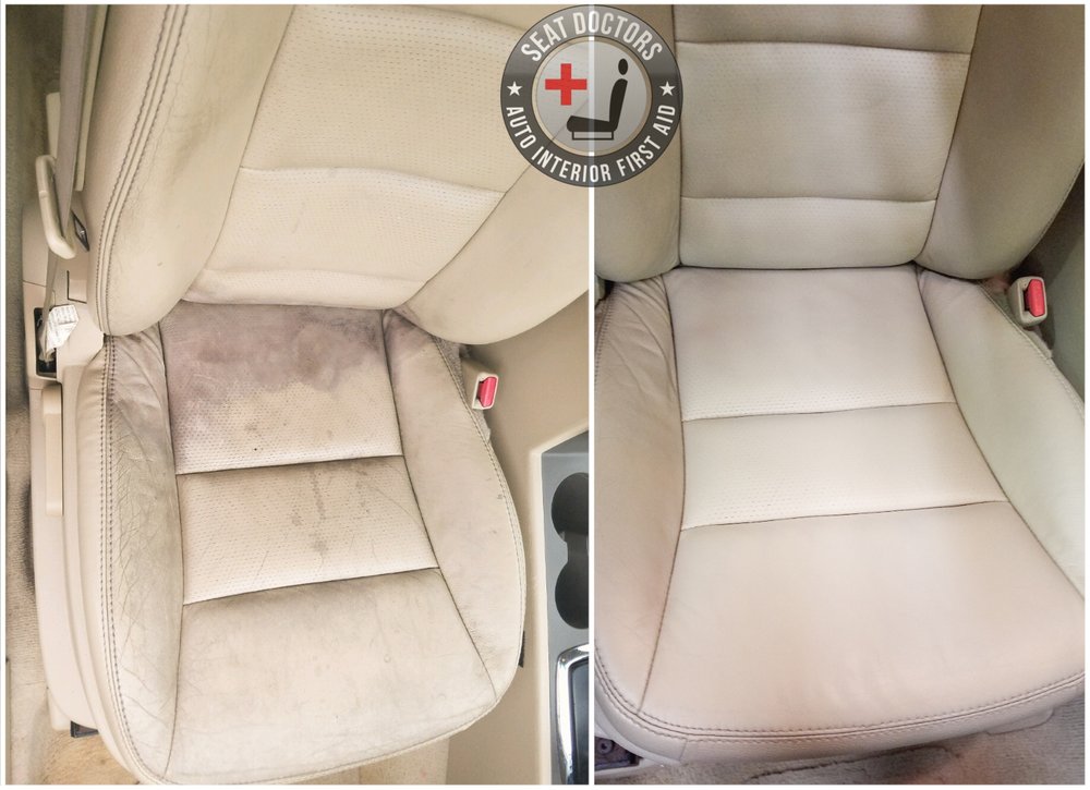 Color Restoration 2008 Ford Fusion Passenger Seat Doctors - 2008 Ford Fusion Se Seat Covers