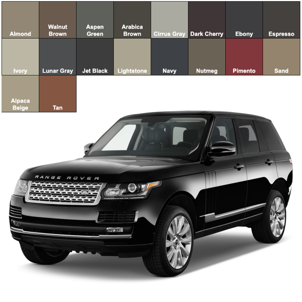 Tinte de cuero Negro para Range Rover Vogue Evogue SPORT asientos de color interior 30ml