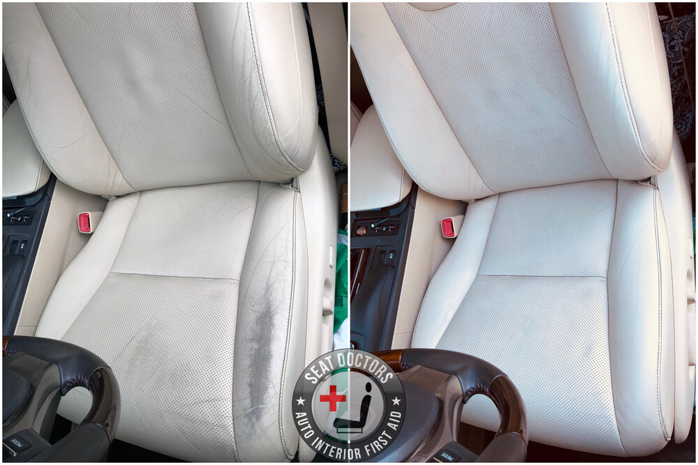 Color Restoration 2018 Lexus Rx 350 Seat Doctors - What Is The Best Leather Dye For Car Seats