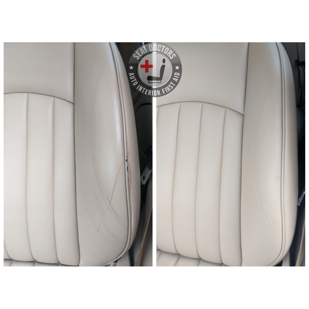 mercedes leather dye — Before & After — Seat Doctors