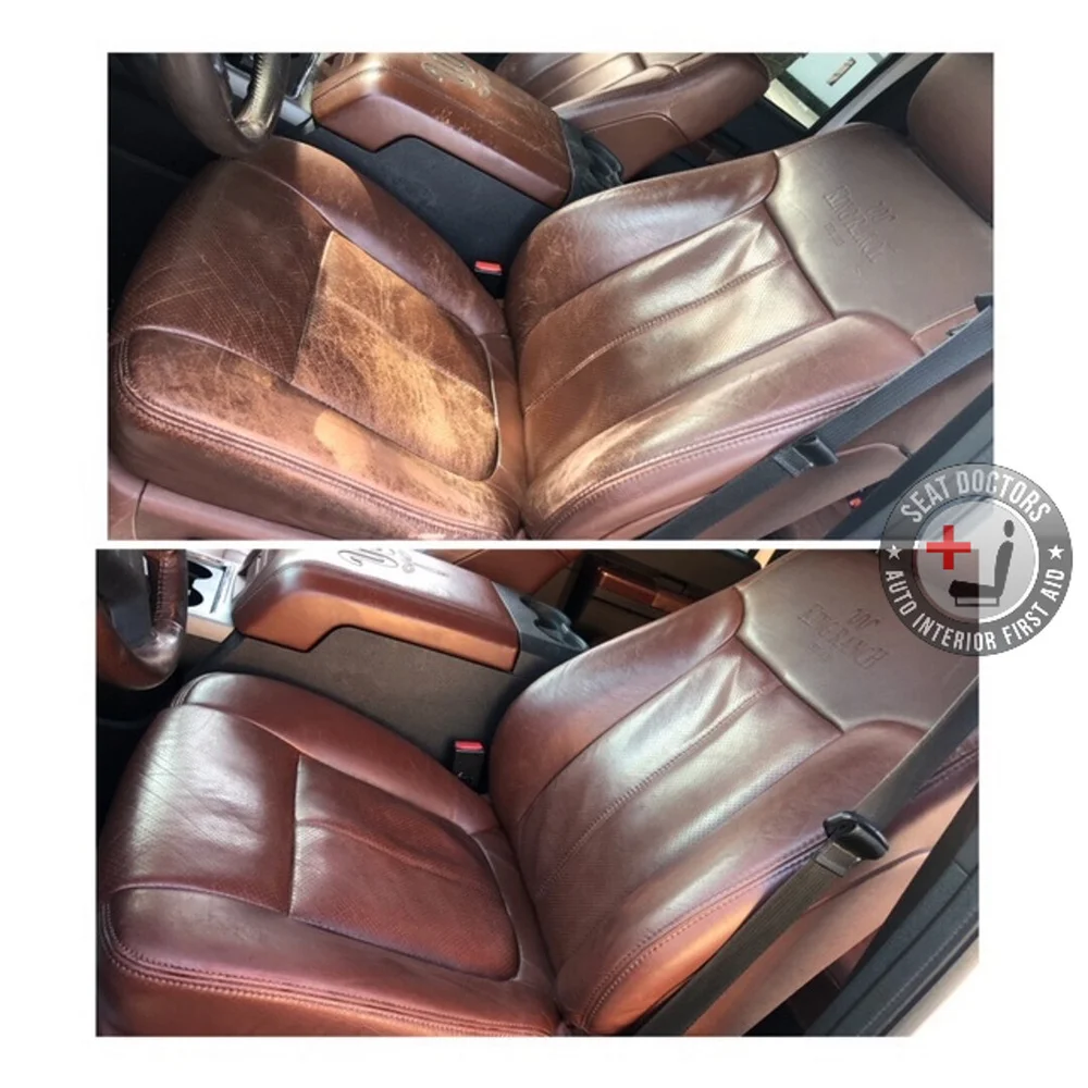 Ford King Ranch Leather Dye Seat Doctors