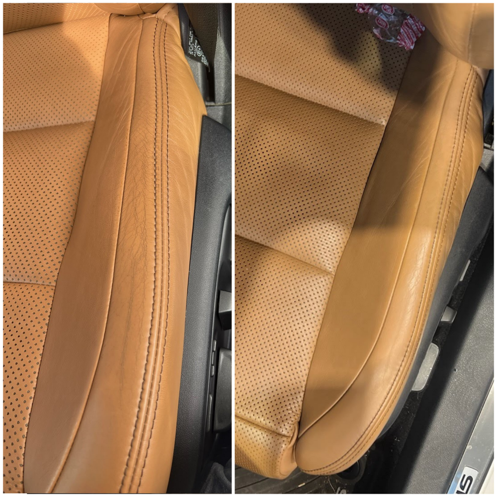 Lexus Gs Leather Dye Seat Doctors
