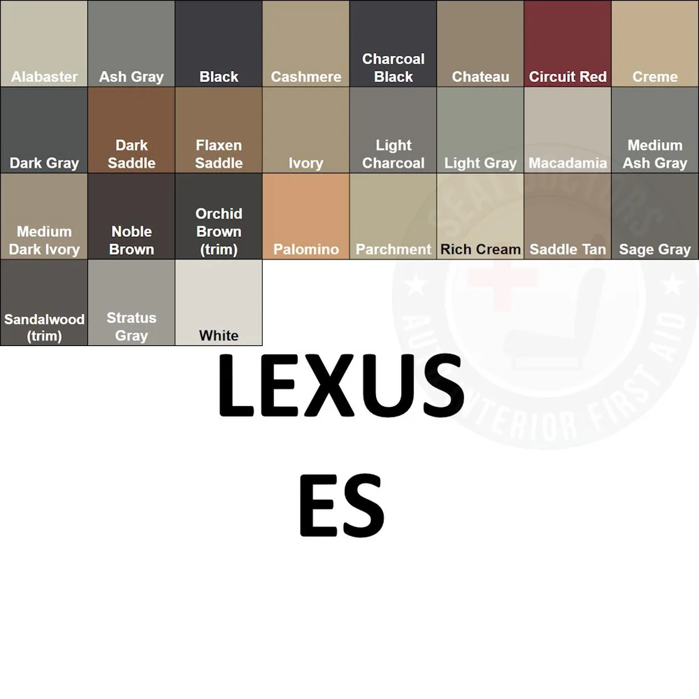Mercedes Interior Colour Codes