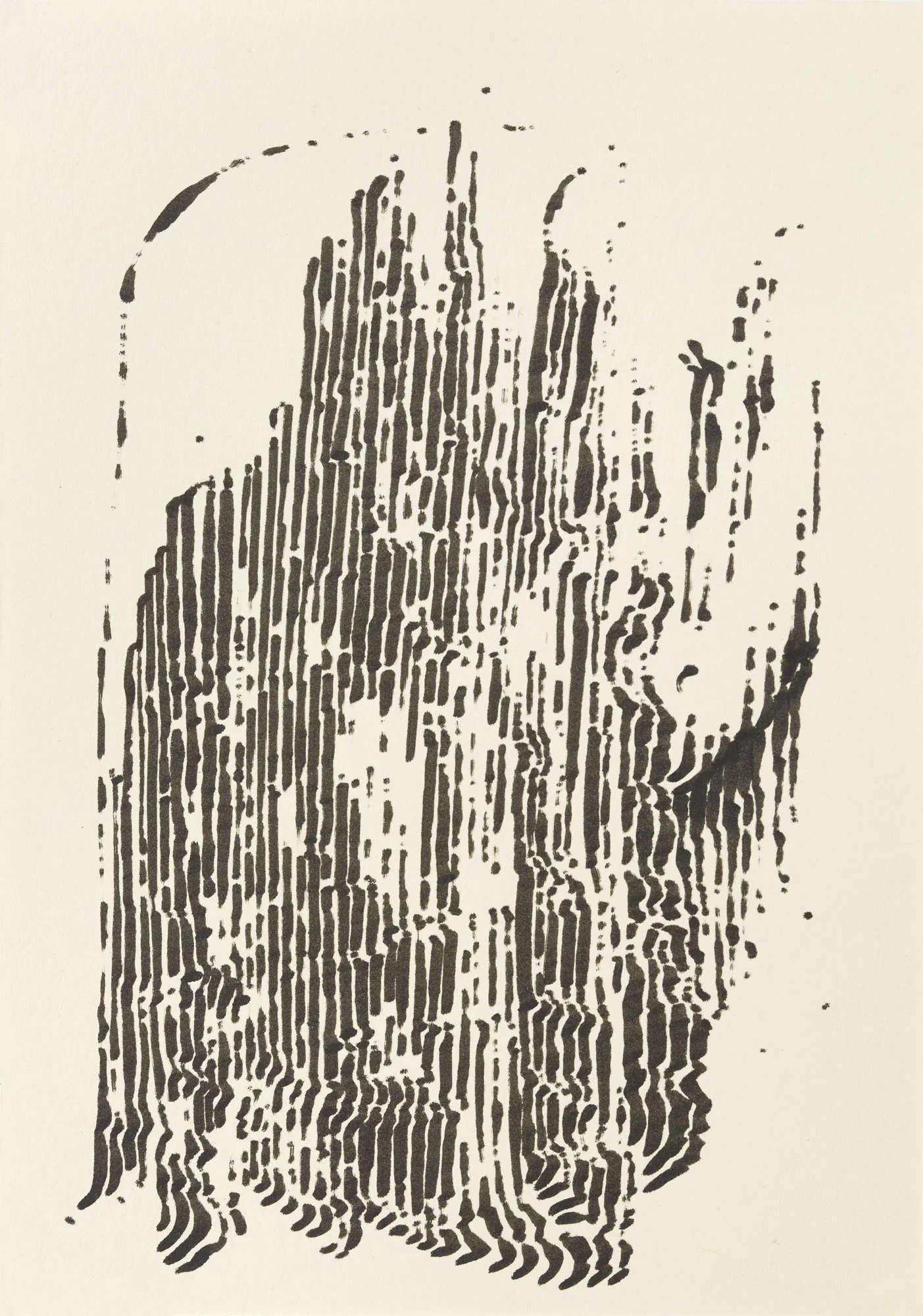 BK P7540 | untitled | ink on paper | 21x15cm | 2015