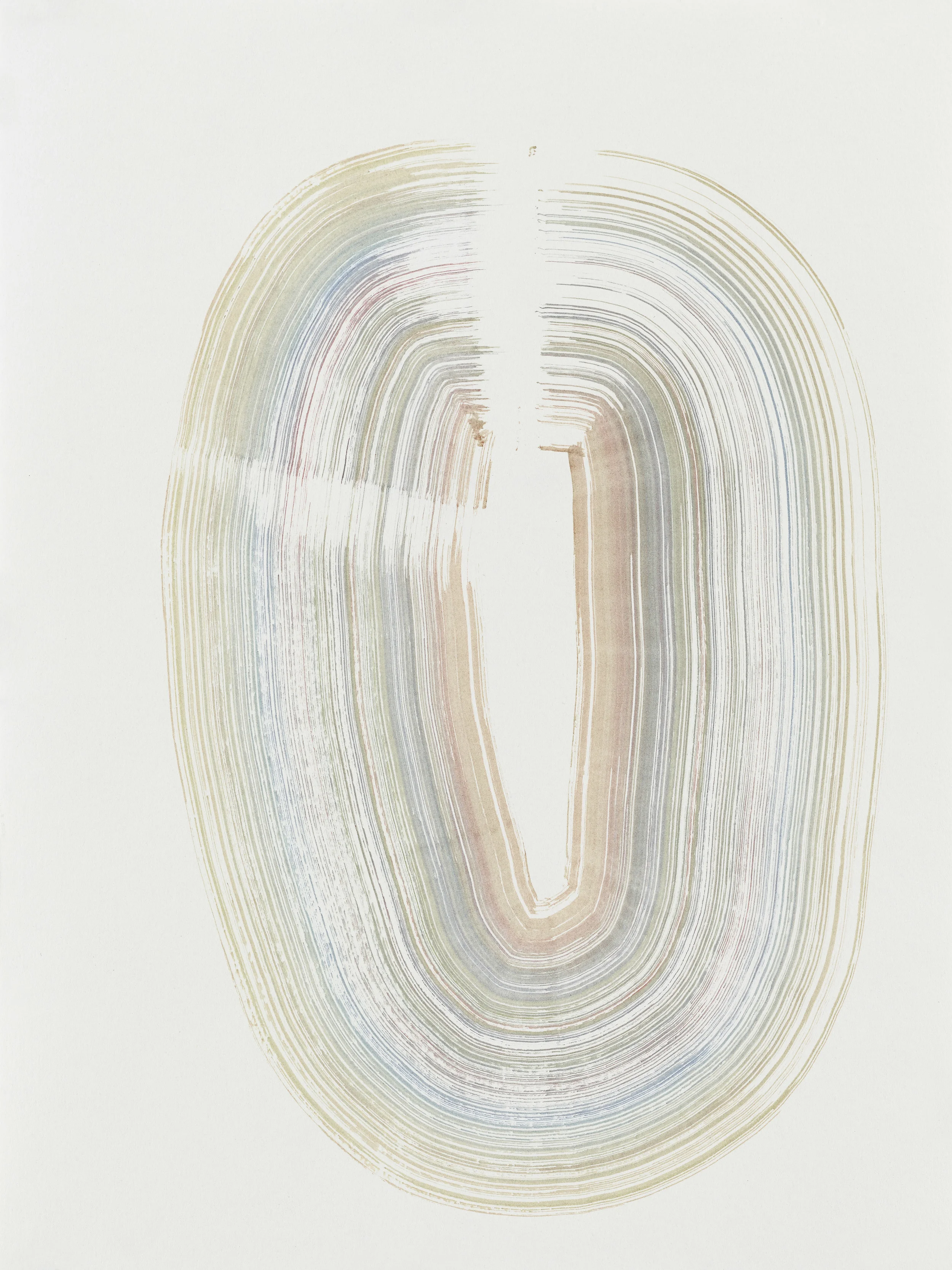 BK P0639untitled | acrylic on paper | 32x24cm | 2015 | collection riz carlton berlin