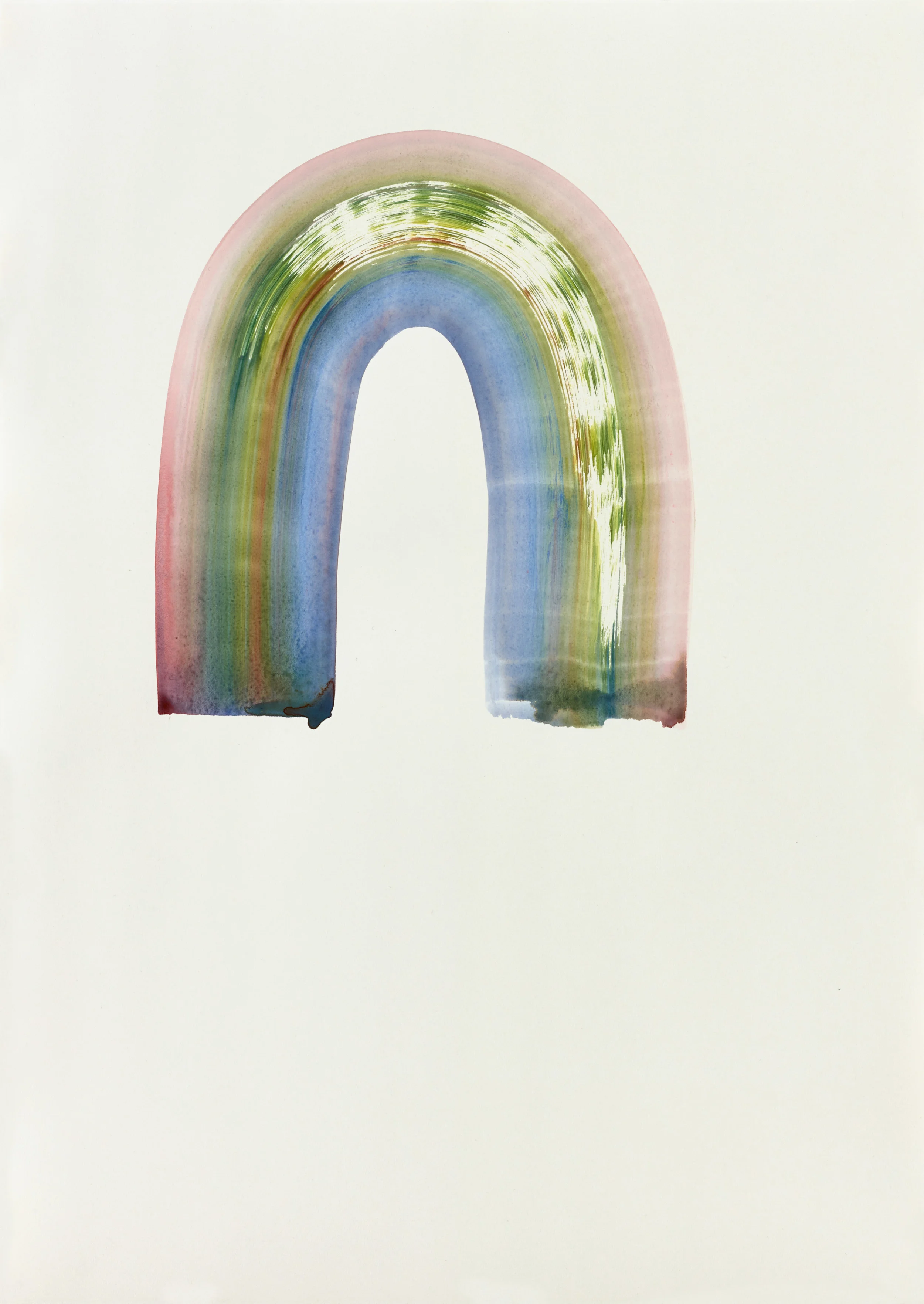 BK P0651 | untitled | acrylic on paper | 59x42cm | 2015