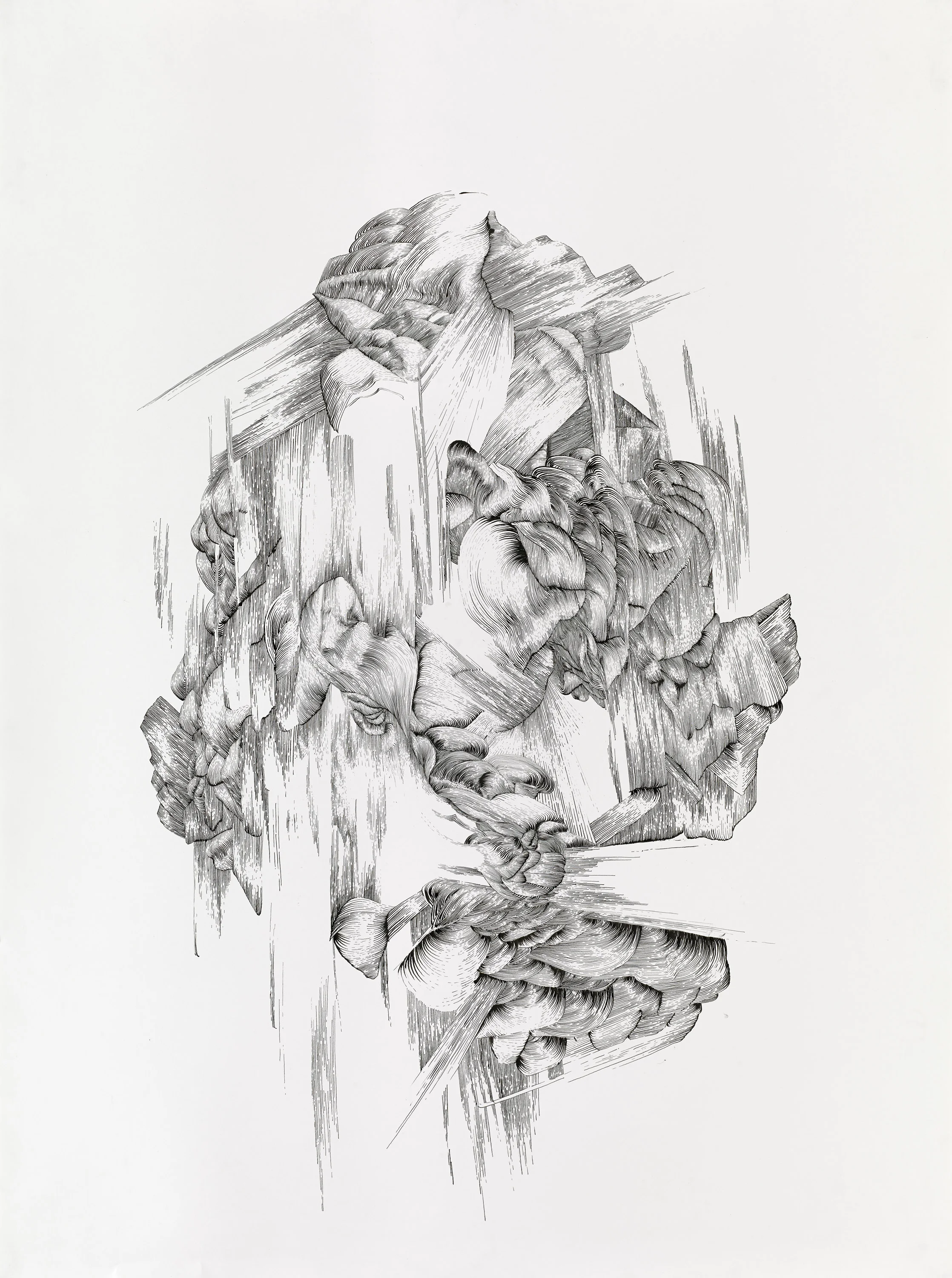 BK P131 | ink on paper | 120x100cm | 2013 | privat collection wuerzburg