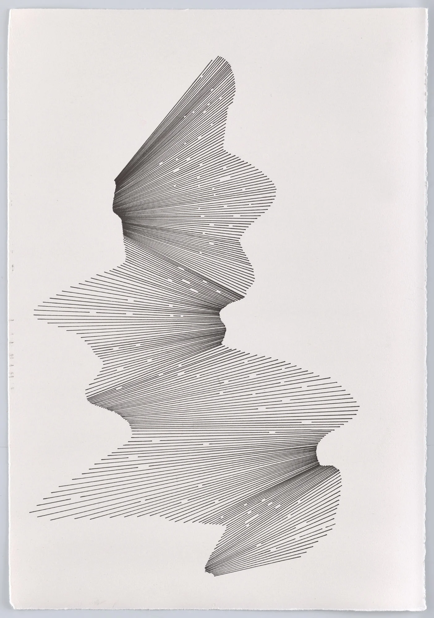 BK P13005 | untitled | pigment liner on paper | 42x29cm | 2016 | collection ritz carlton berlin