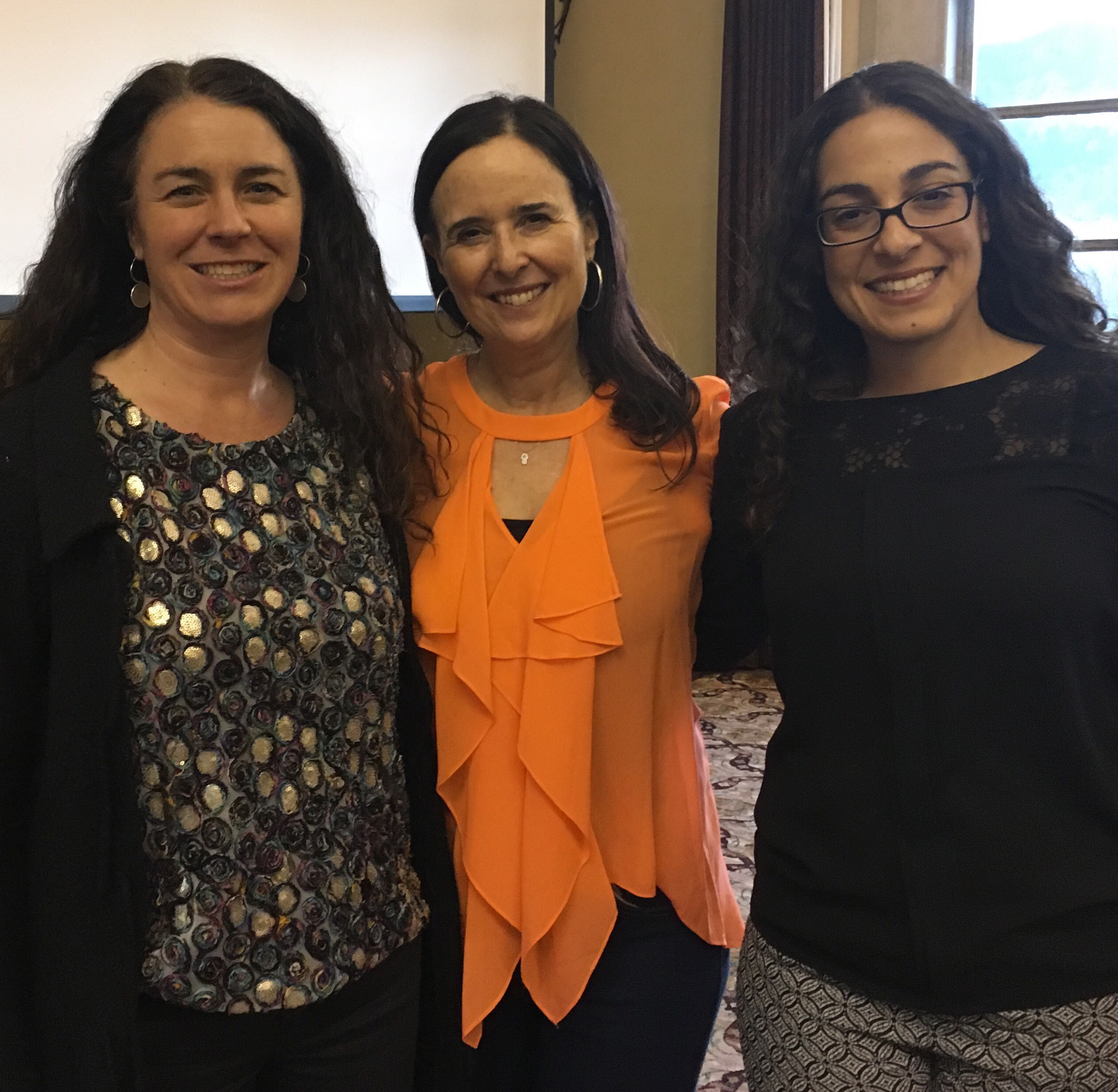 Carole McGranahan, Ruth Behar, and Lara Stein Pardo at Behar's talk, "Between Two Cubas," April 6, 2016