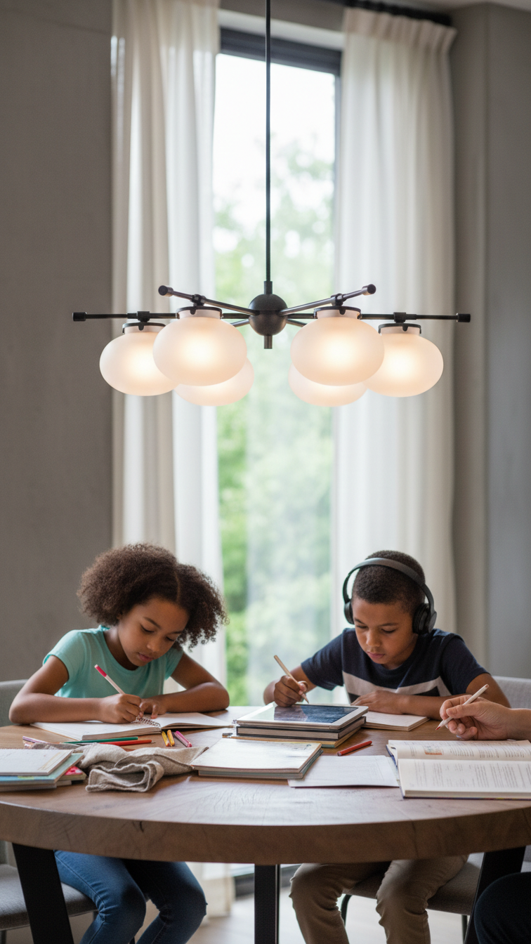 Puja MB - above table w:kids studying.png