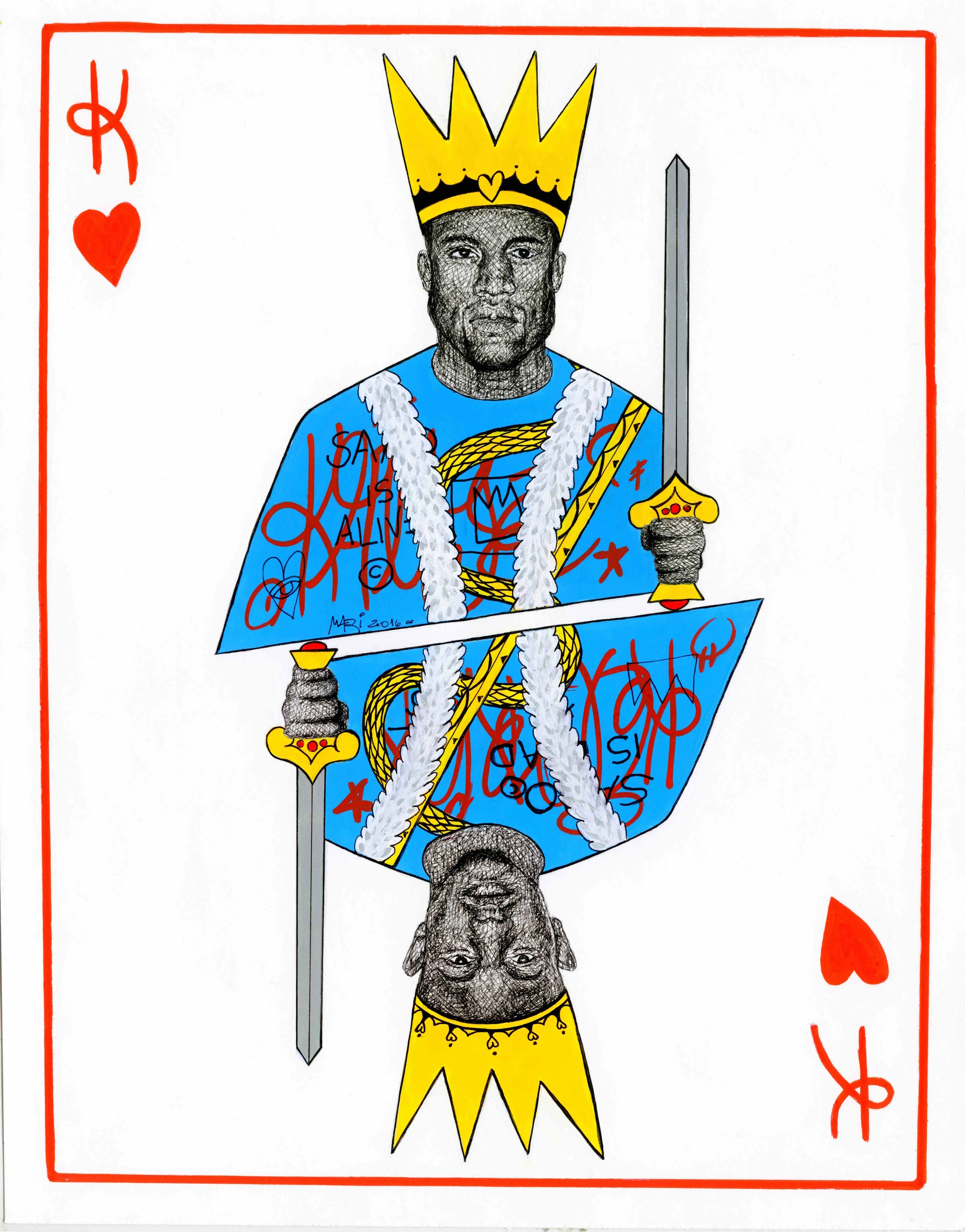 King of Hearts / Kanye & Kendrick (2016)