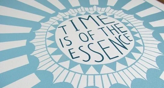 Closing Dates and Time Is Of The Essence Letters