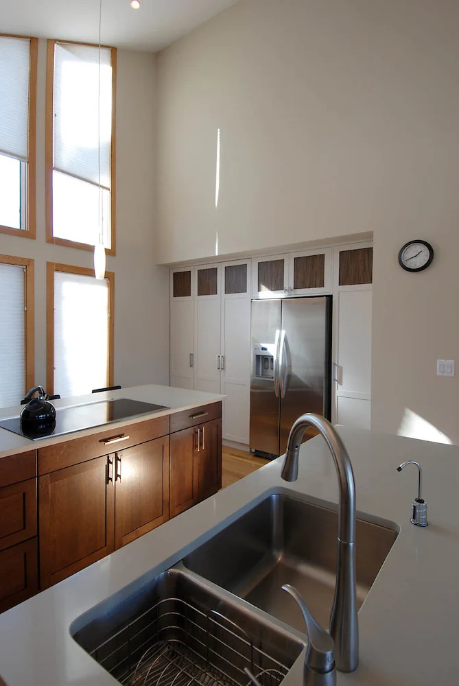 Vaulted Ceiling Kitchen