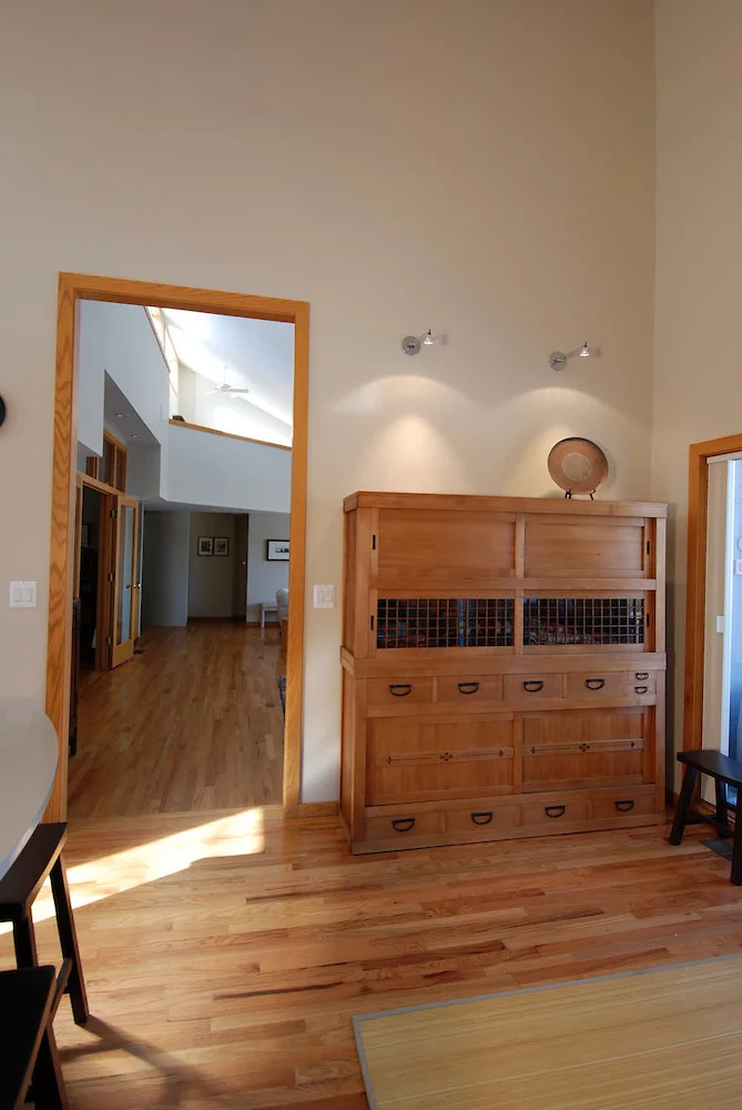 Vaulted Ceiling Kitchen