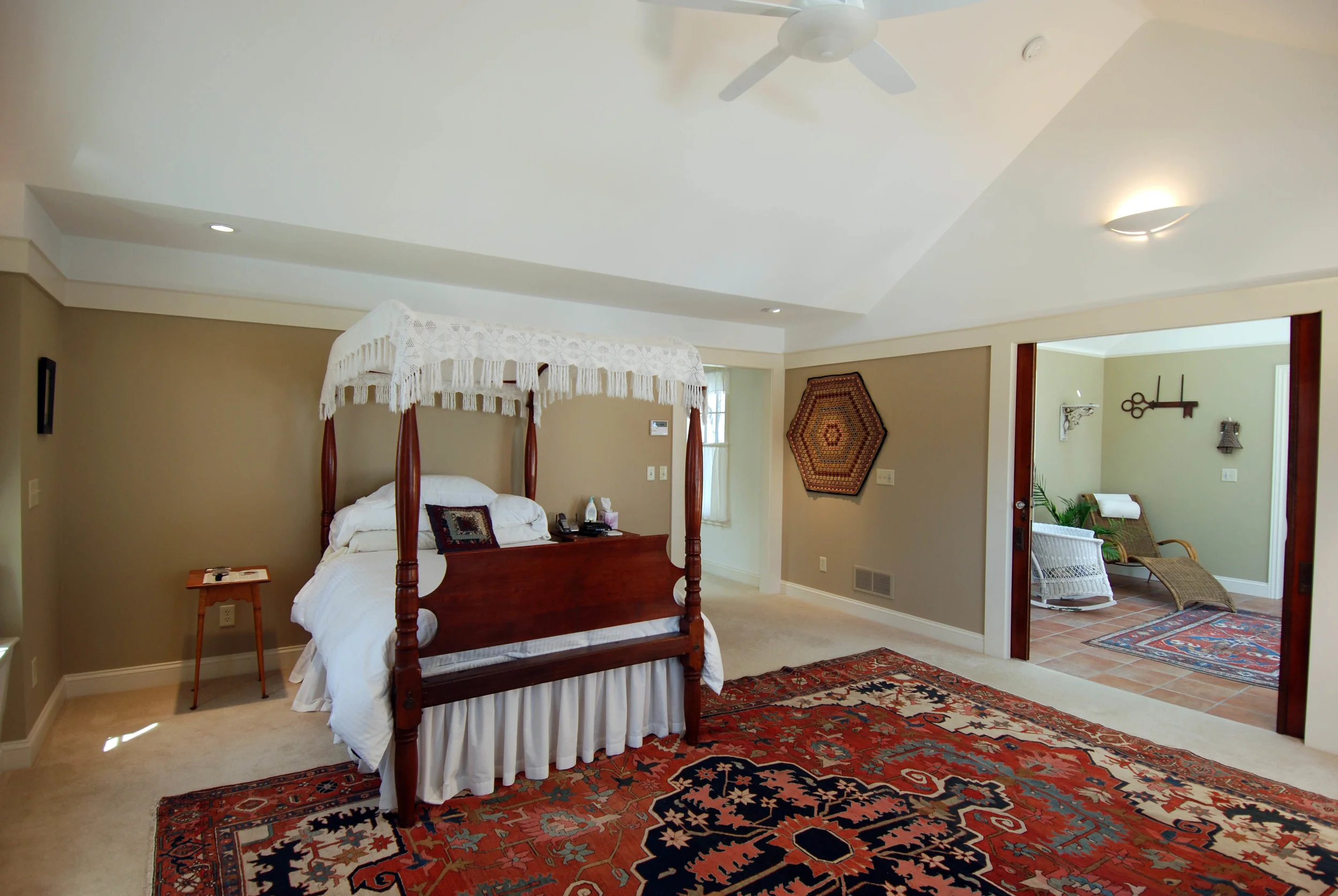 Traditional Farmhouse Master Bedroom