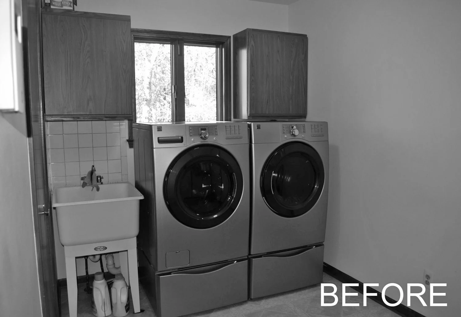 Laundry Before Renovation
