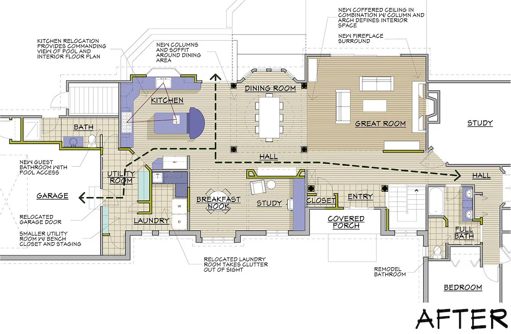 Redesigned Floor Plan